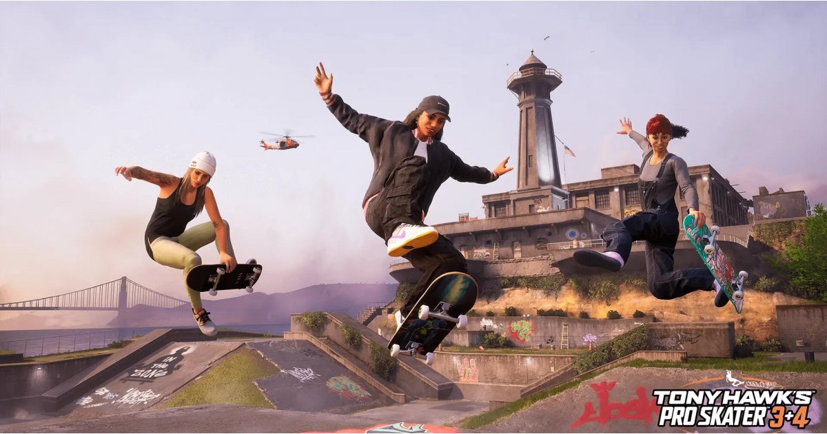 Tony HawkのPro Skater 3+4リメイクキックフリップは、この夏にPS5、Xbox、Switch、PCに戻ります