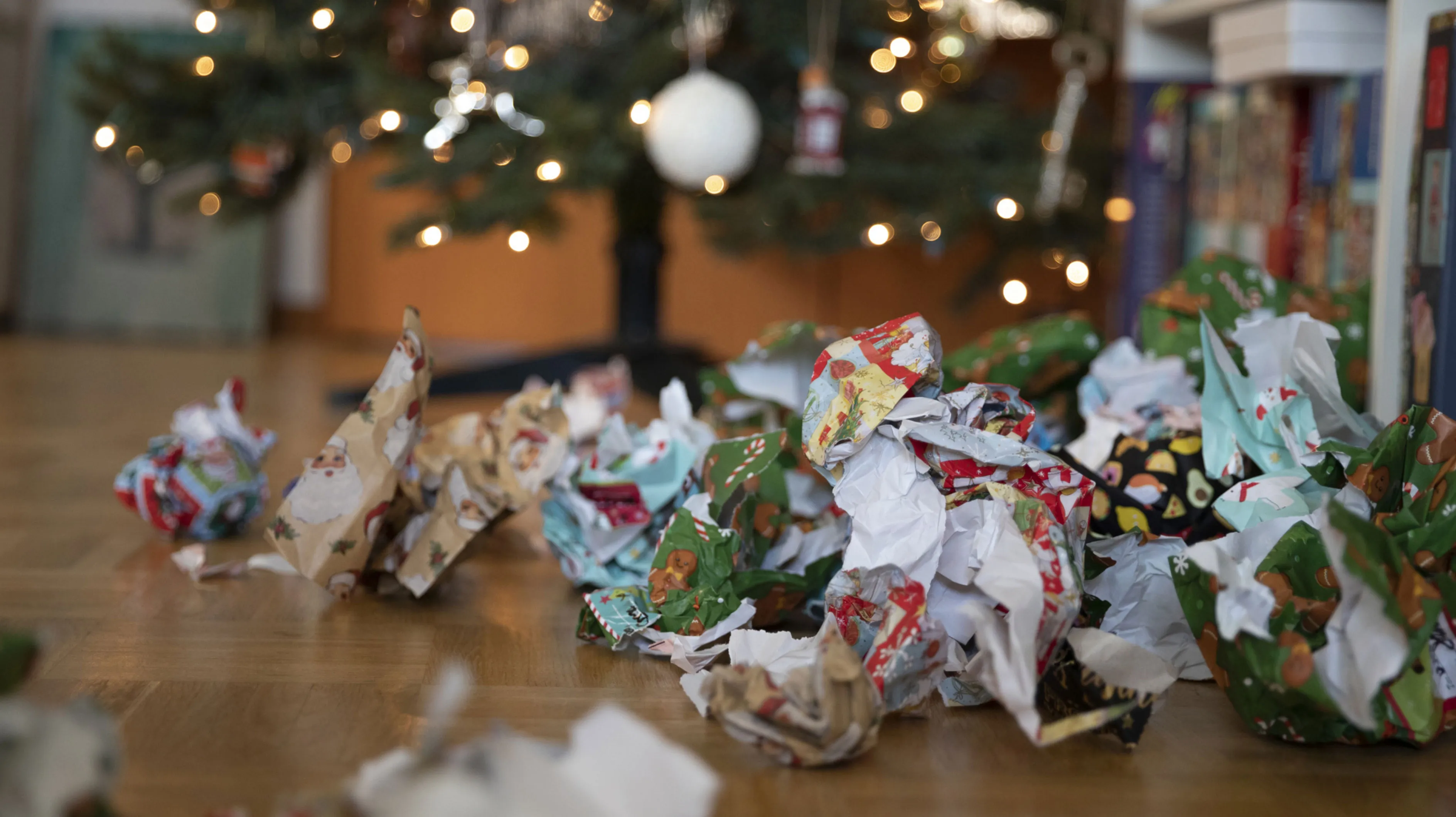 包装紙など: クリスマス廃棄物の正しい処理方法は次のとおりです。