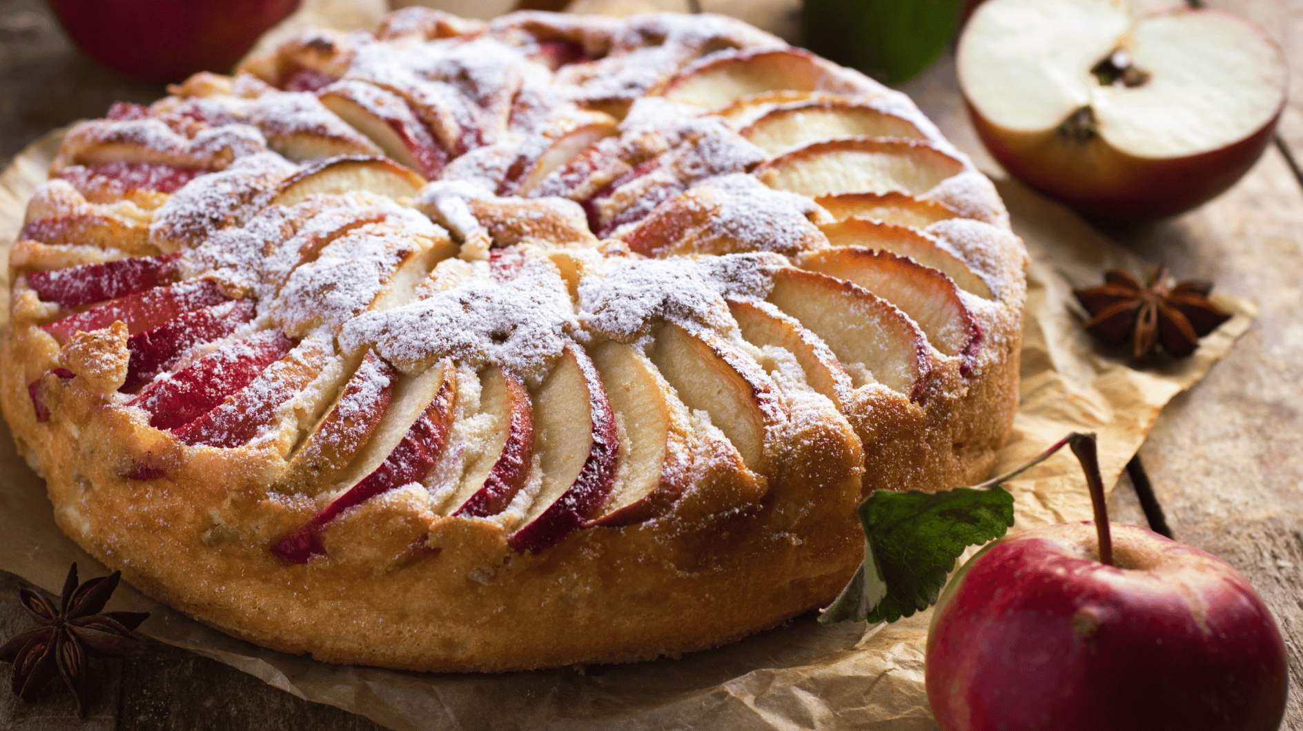あなたは6つの材料だけが必要です：「フラッシュアップルケーキ」は天国の喜びです